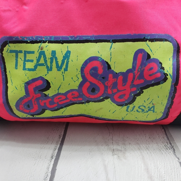 Vintage Bag Team Freestyle USA Sports Bag Used - Picture 3 of 14